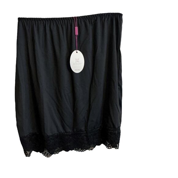 Avidlove Half Slip Women Underskirt Short Lace Trim Above Knee Half Slip Size L - Picture 3 of 5